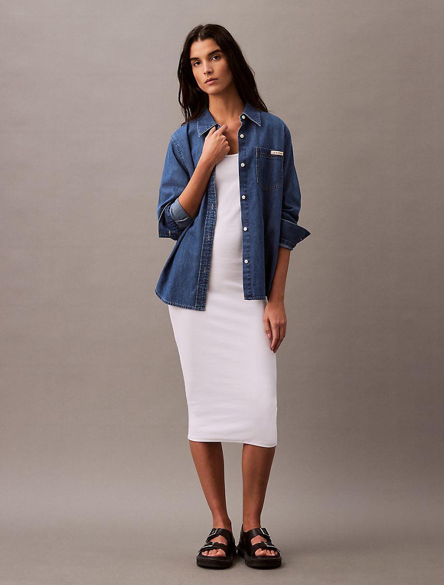 Rib Slip Dress Product Image