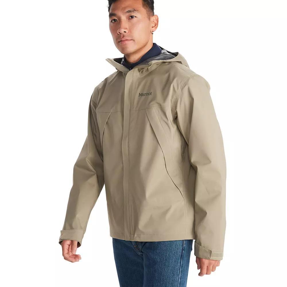Men's Marmot PreCip Eco Pro Hooded Rain Jacket, Size: Small, Black Product Image