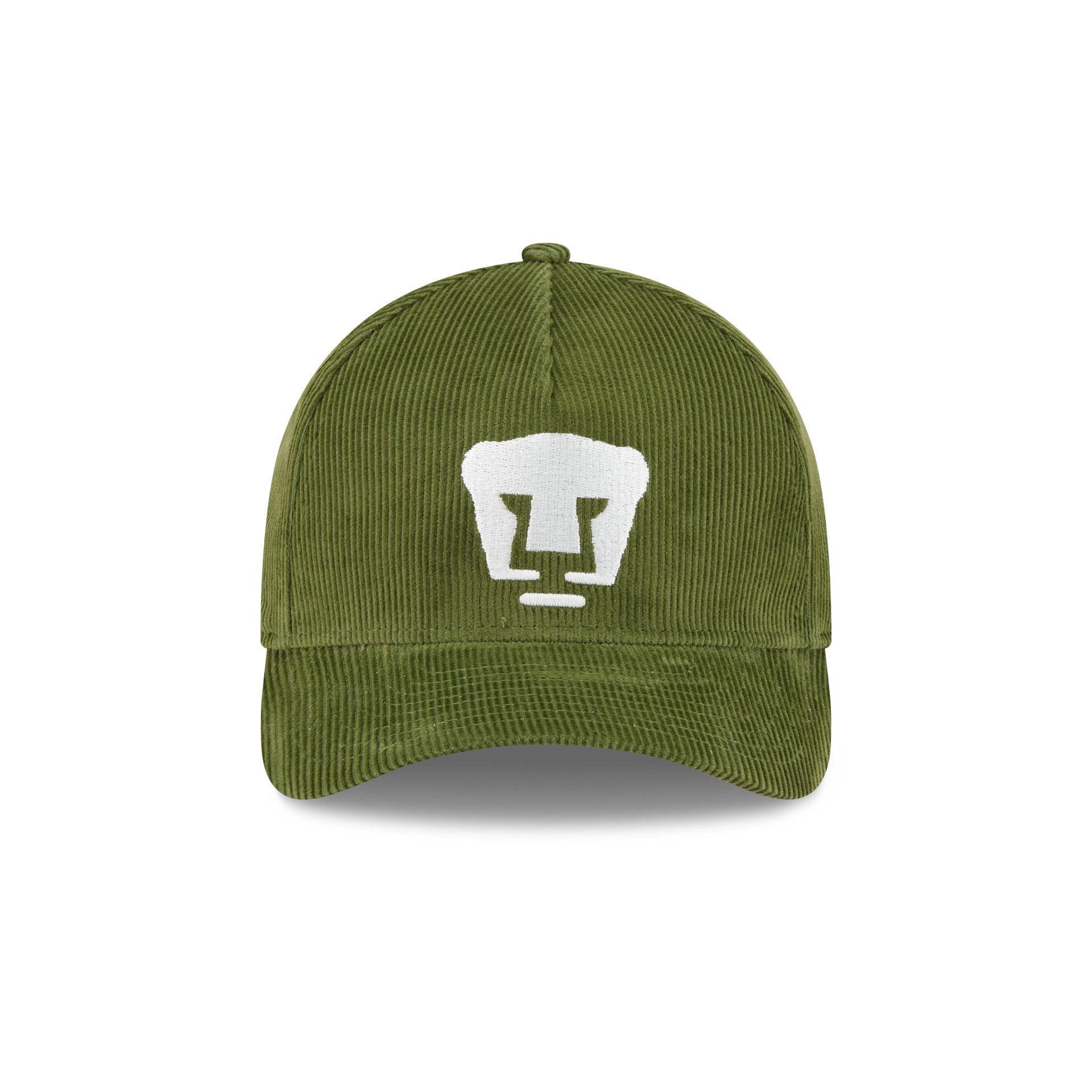 Pumas Olive Corduroy 9FORTY M-Crown Snapback Hat Male Product Image