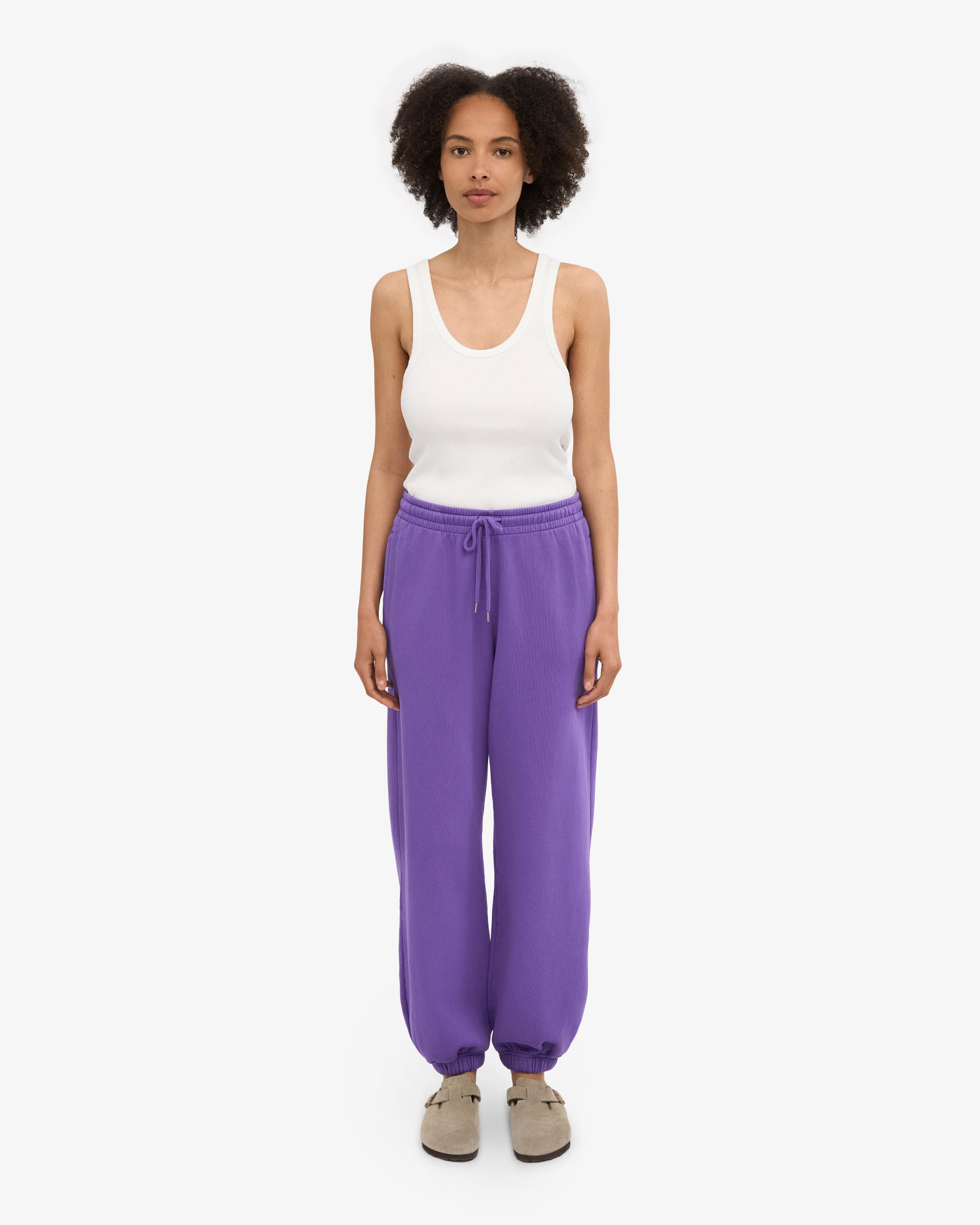 Organic Relaxed Sweatpants - Ultra Violet Product Image