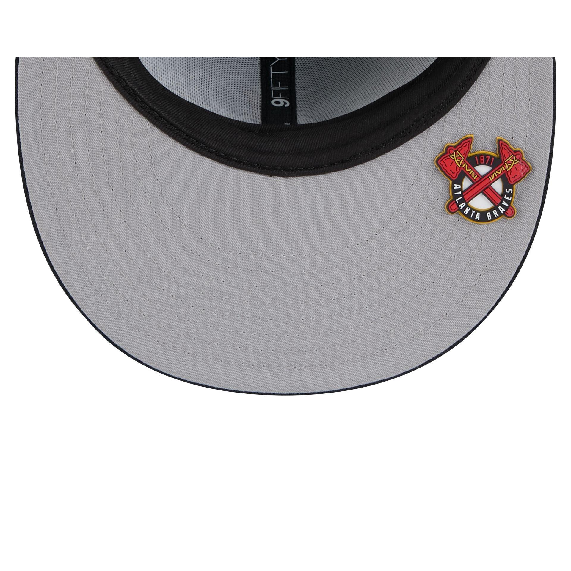 Atlanta Braves 2025 Clubhouse Alt 9FIFTY Snapback Hat Male Product Image