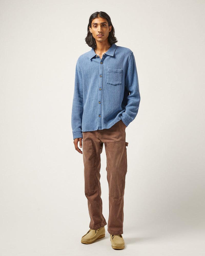 Waffle LS - Washed Indigo Product Image