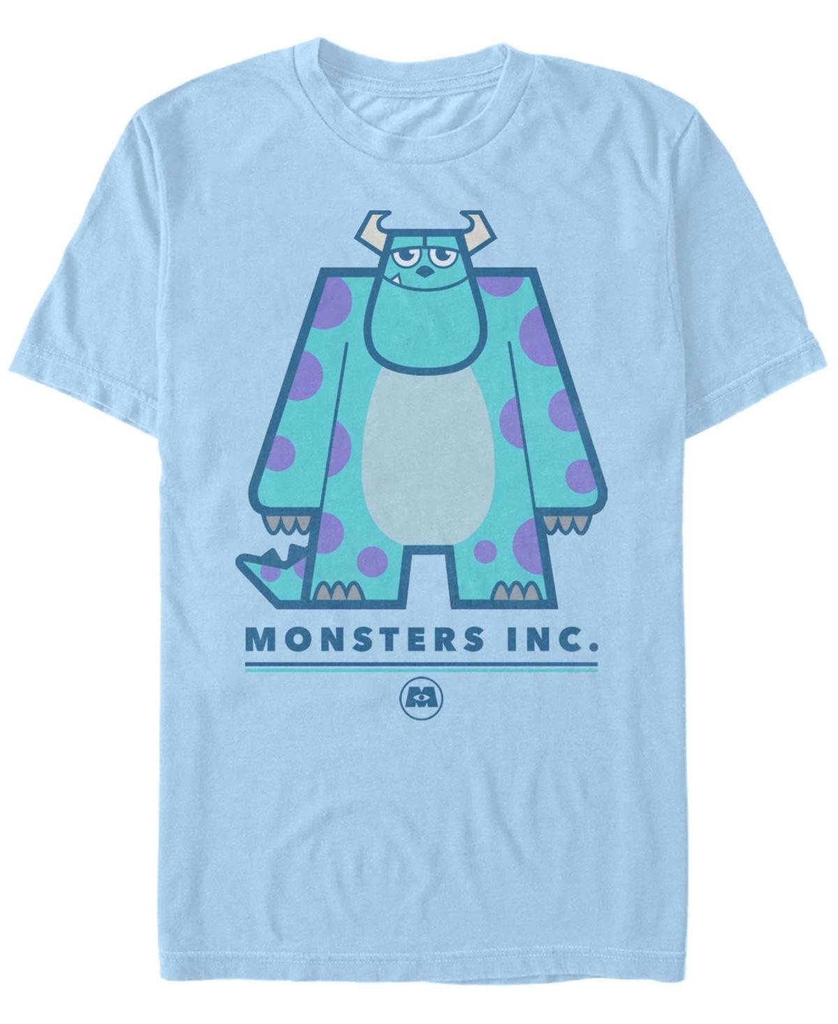 Disney / Pixar's Monster's Inc. Sully Men's Portrait Tee, Size: Medium, Light Blue Product Image
