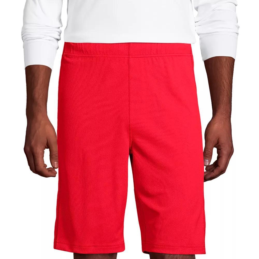 Men's Lands' End Mesh Gym Shorts, Size: Small, Green Product Image