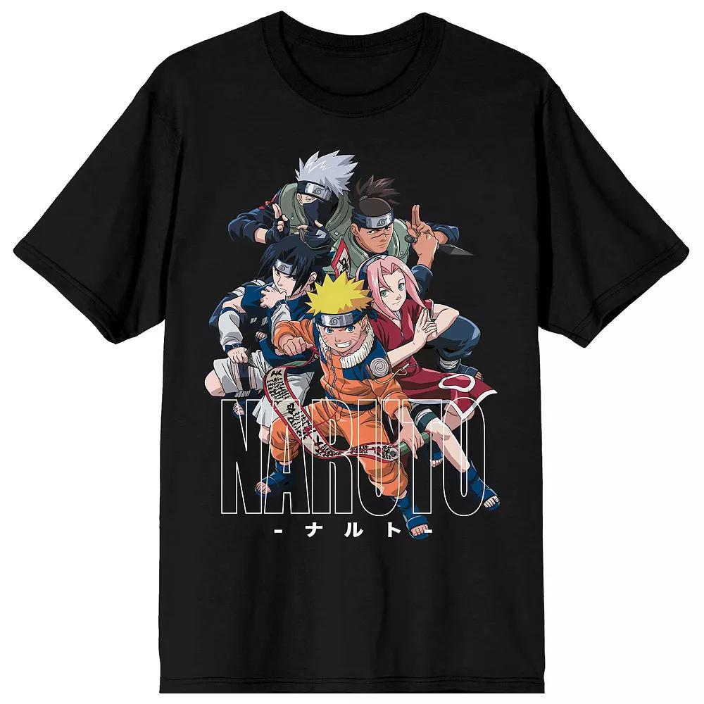 Men's Naruto Classic Character Tee, Size: XXL, Black Product Image