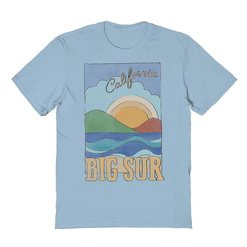 Mens COLAB89 by Threadless BIG SUR Graphic Tee Product Image