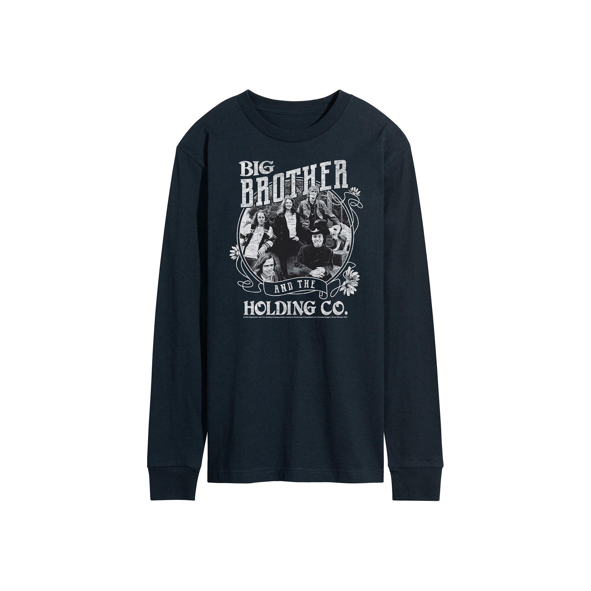 Mens Big Brother Holding Flower Co Tee Blue Product Image