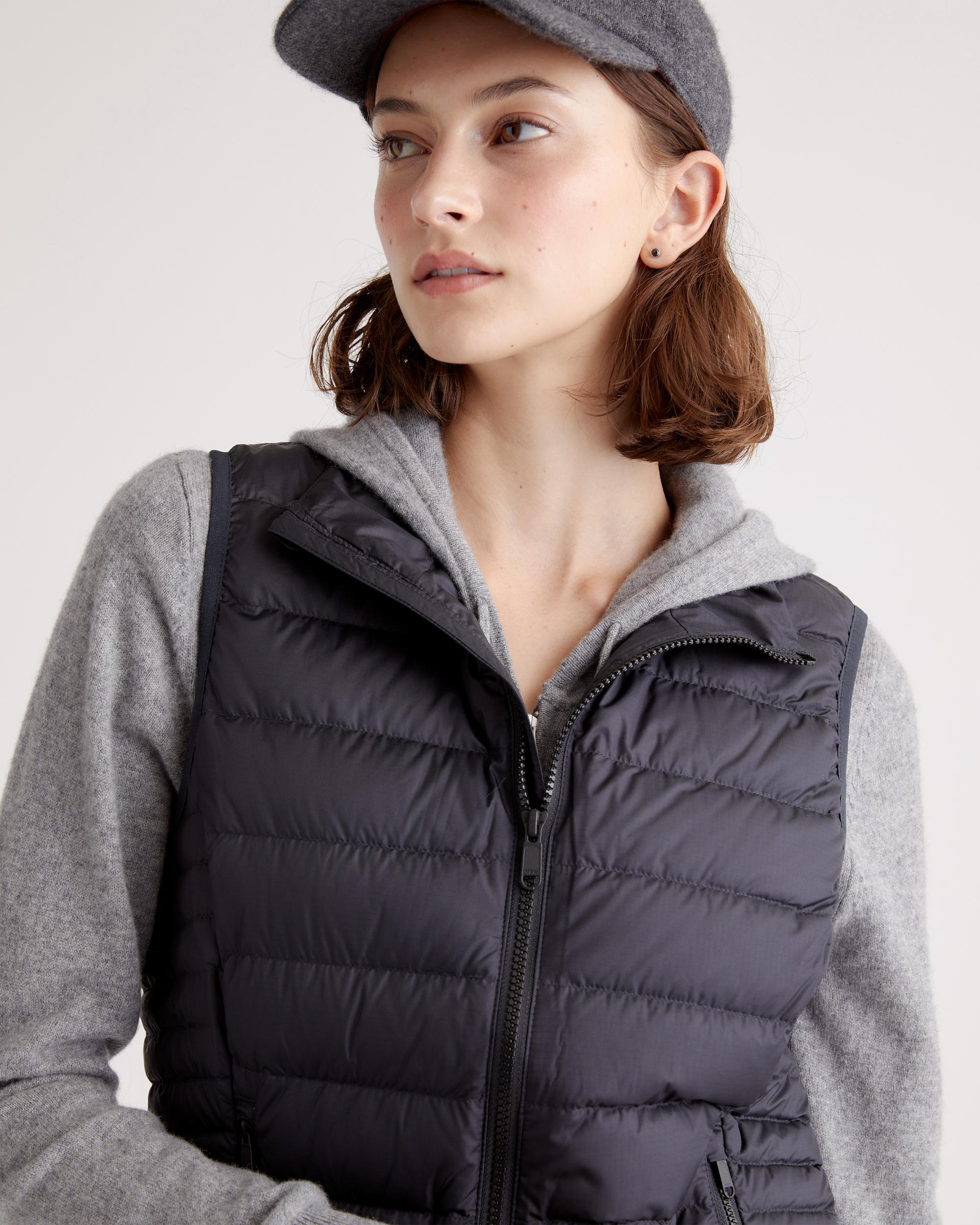 Quince | Women's Lightweight Down Packable Puffer Vest Recycled Polyester Product Image