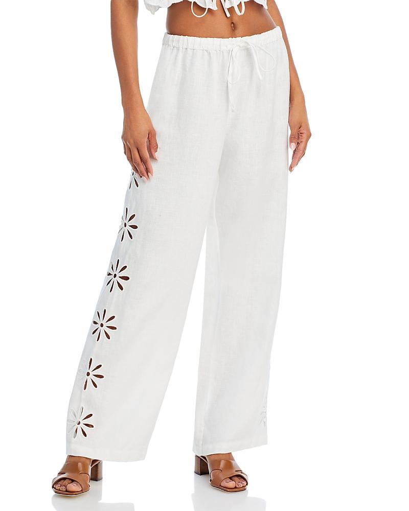 Rails Emmie Linen Eyelet Pants Product Image