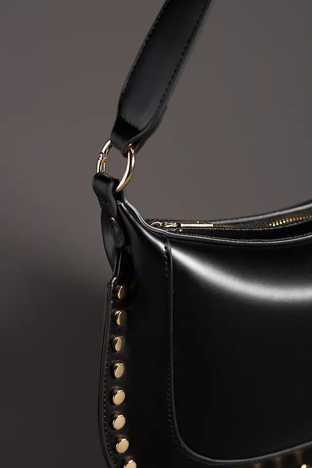 Studded Faux-Leather Shoulder Bag Product Image