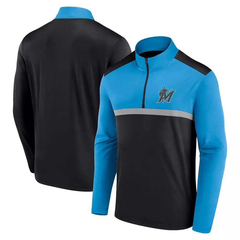 Men's Fanatics Black Baltimore Orioles Unstoppable Quarter-Zip Top, Size: Small Product Image