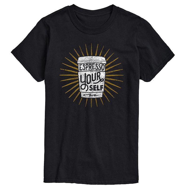 Mens Espresso Yourself Graphic Tee Product Image
