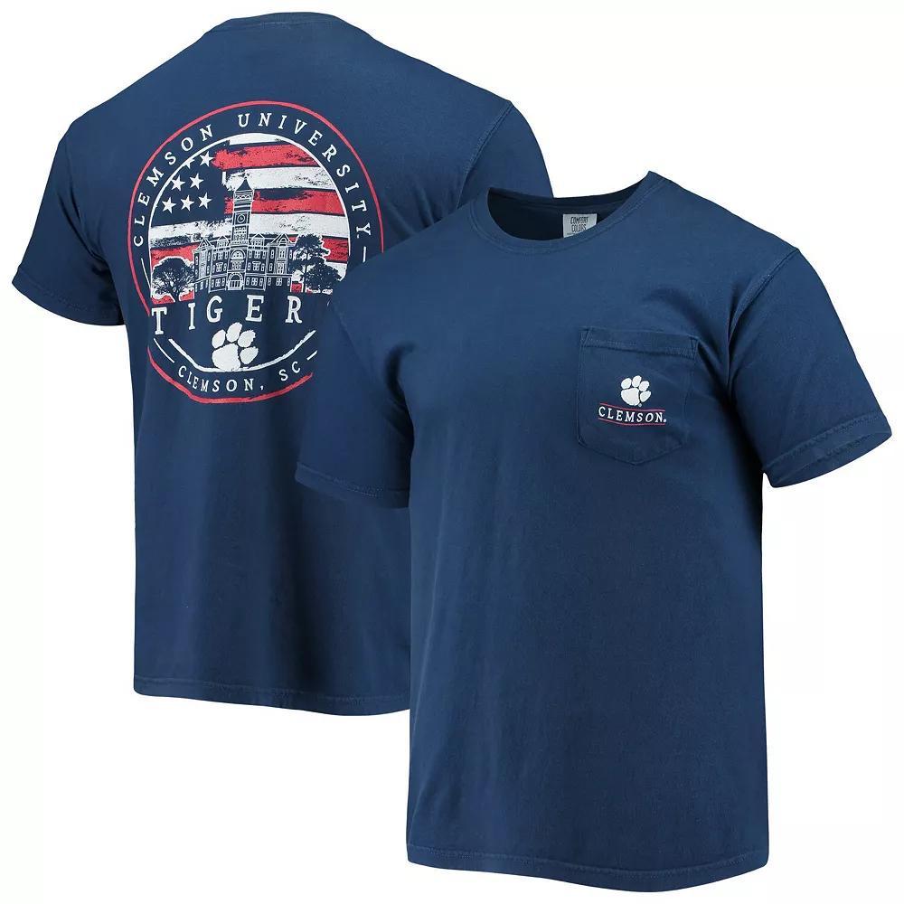 Men's Navy Clemson Tigers Campus Americana T-Shirt, Size: 3XL, Blue Product Image