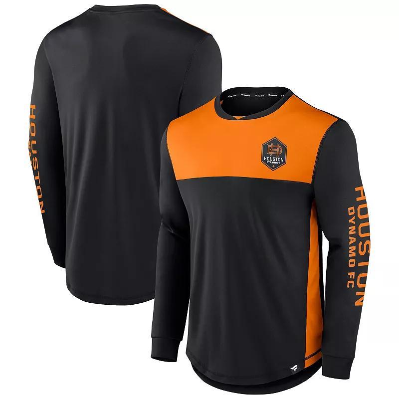 Men's Fanatics Branded Black/Gray LAFC Striker Long Sleeve T-Shirt, Size: 2XL, Lfc Black Product Image