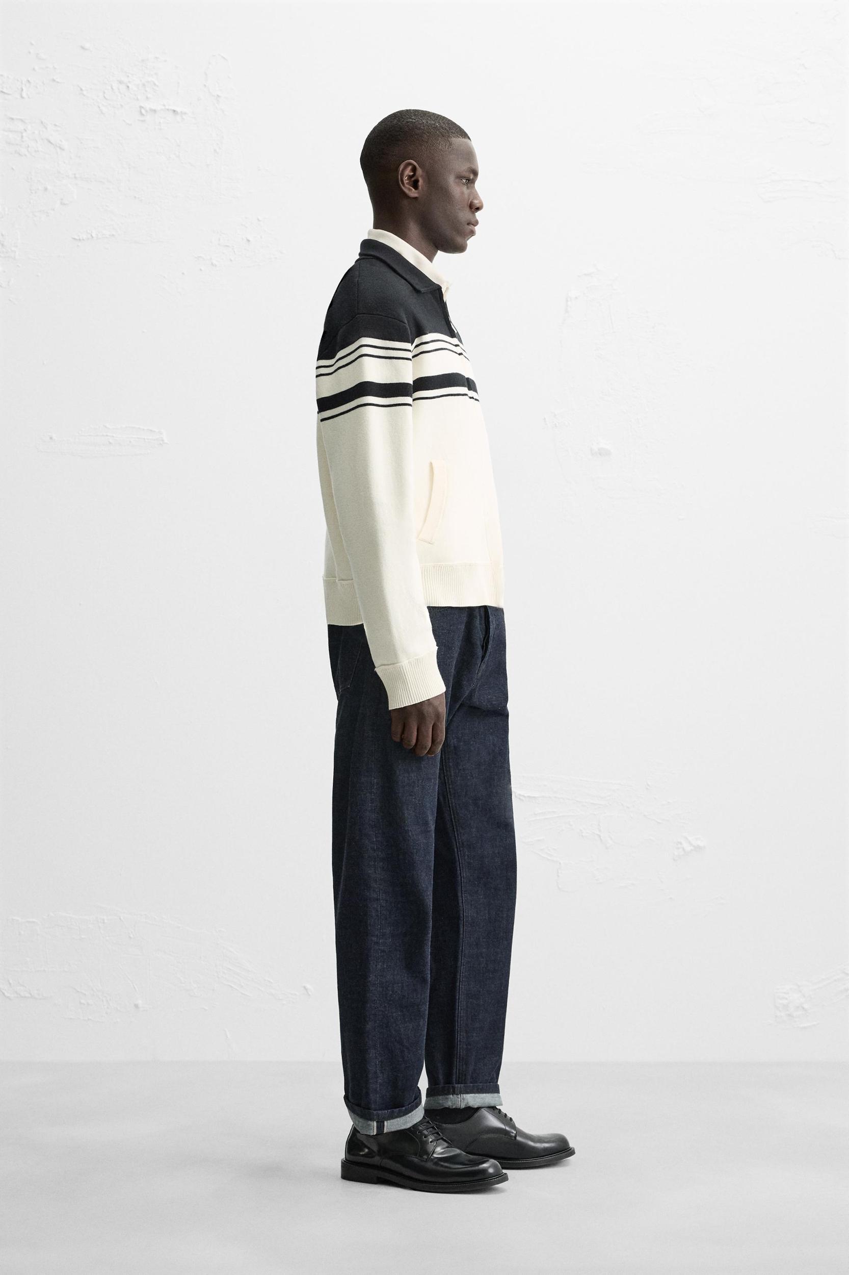 ZIP-UP KNIT JACKET Product Image