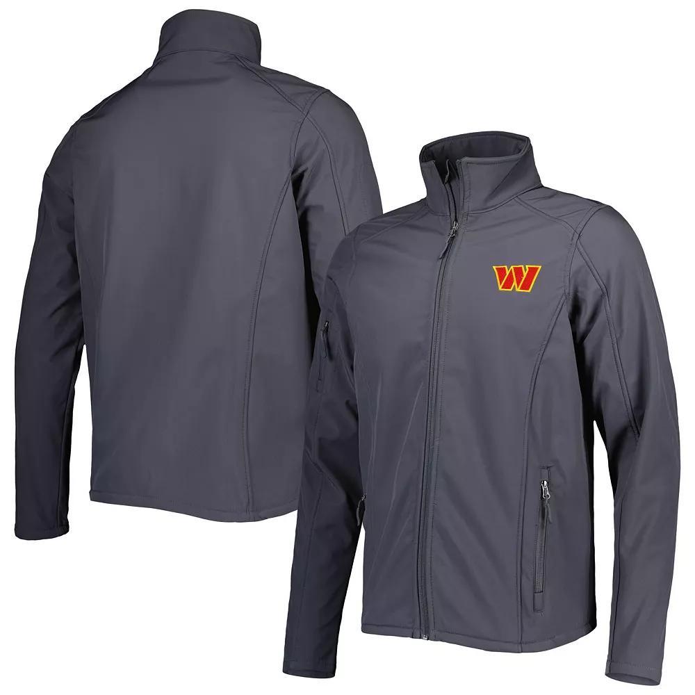 Men's Dunbrooke Charcoal Washington Commanders Sonoma Softshell Full-Zip Jacket, Size: 5XL, Wft Charco Product Image