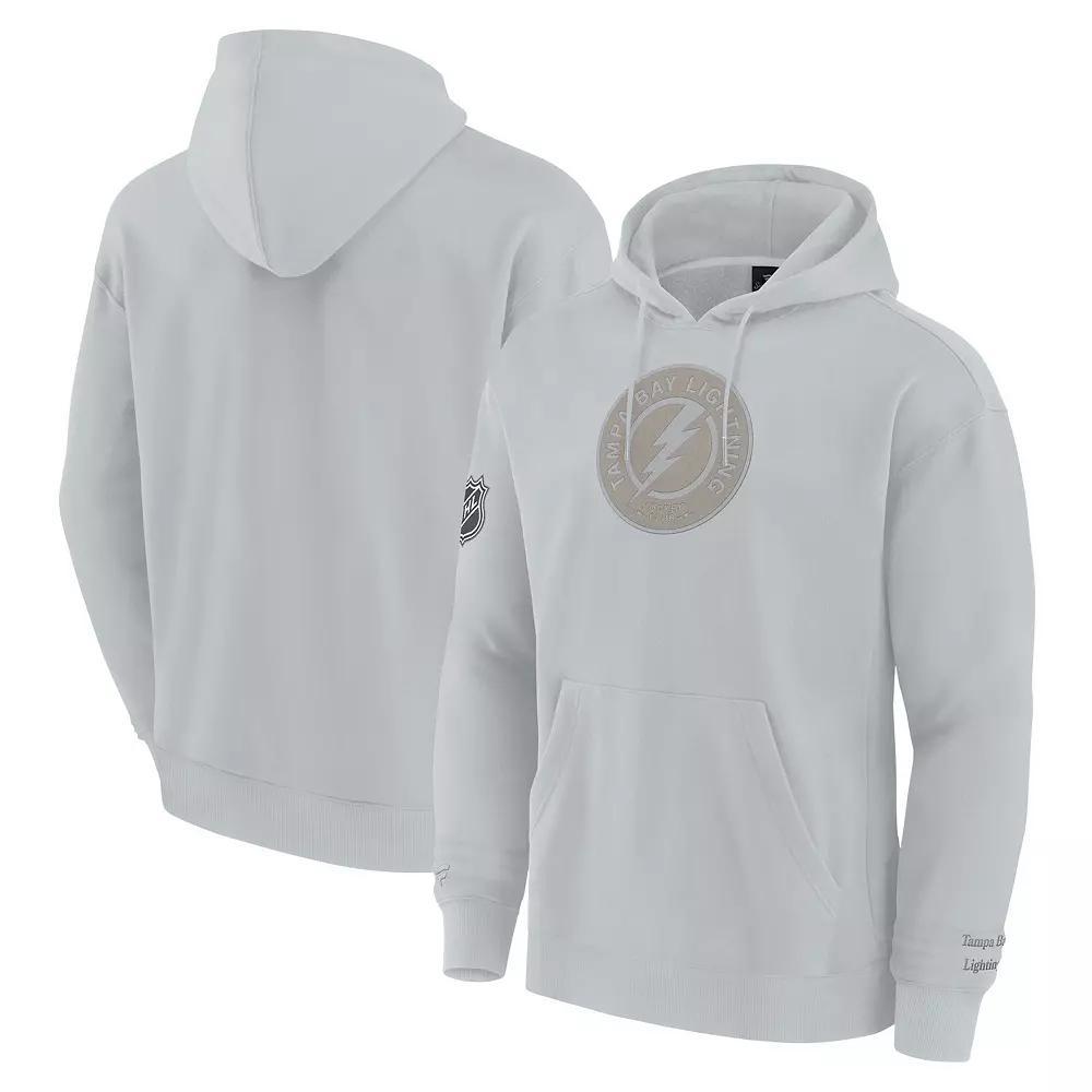 Men's Fanatics Gray Tampa Bay Lightning Elements Pace Pullover Hoodie, Size: XS, Lgh Grey Product Image