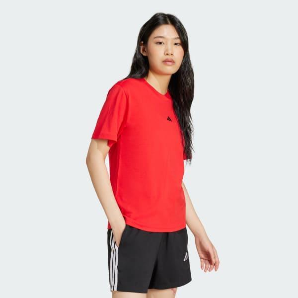 Womens adidas Essentials Small Logo Cotton T-Shirt Product Image