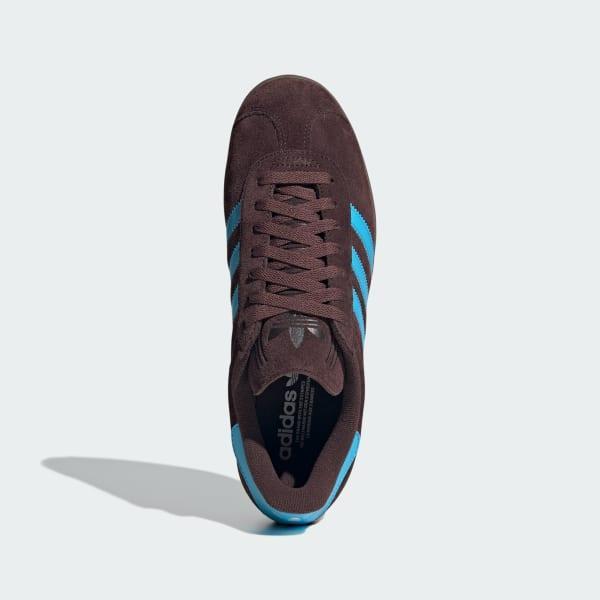 Mens adidas Gazelle Athletic Shoe - Black / Court Green / Gum Product Image