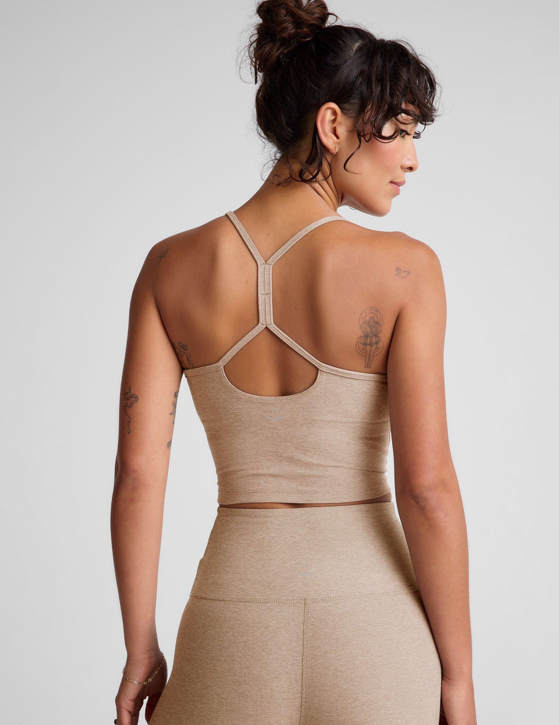 Spacedye Slim Racerback Cropped Tank Product Image