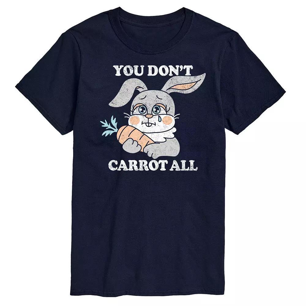 Mens You Dont Carrot All Graphic Tee Blue Product Image
