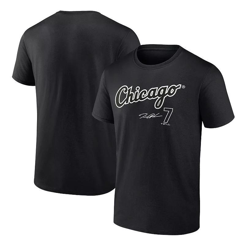Men's Fanatics Branded Gerrit Cole Navy New York Yankees Player Name & Number T-Shirt, Size: Small, Blue Product Image