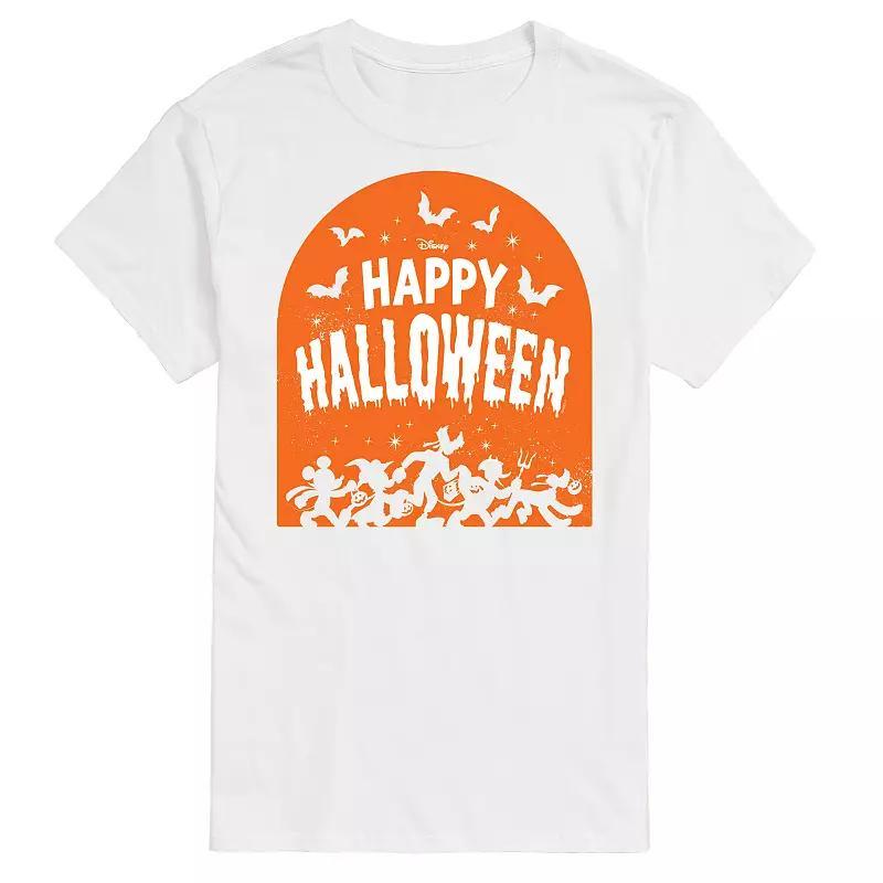 Disney's Mickey Mouse & Friends Men's Happy Halloween Group Graphic Tee, Size: XL, Black Product Image