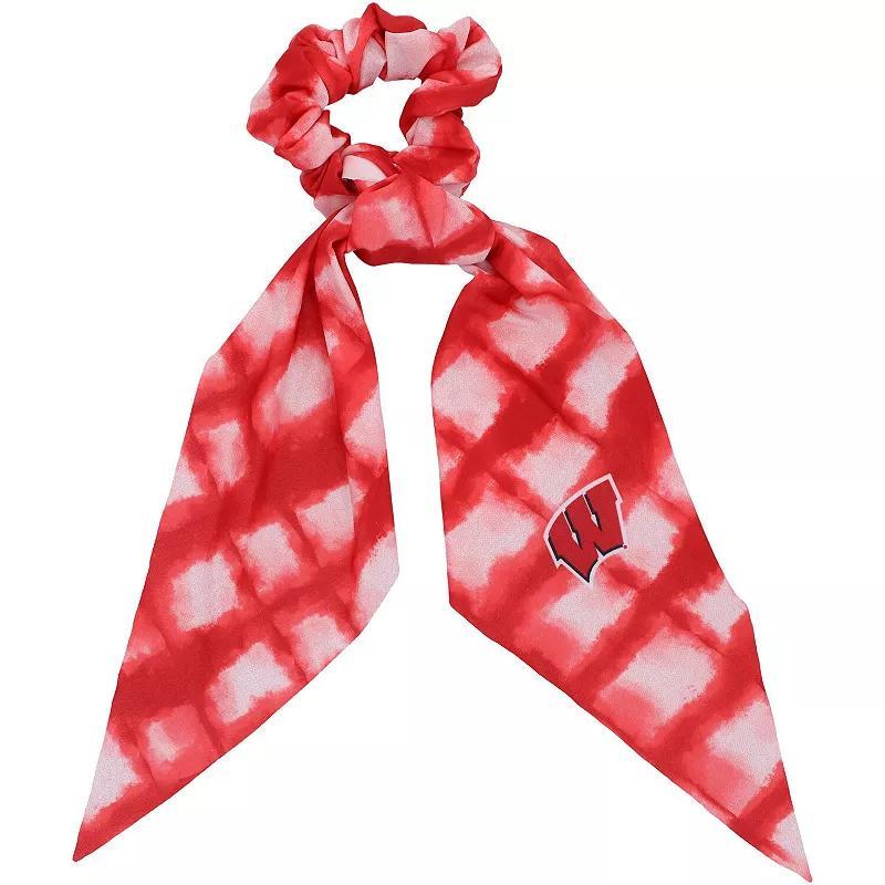 Women's ZooZatz Wisconsin Badgers Tie-Dye Scrunchie Scarf, Team Product Image