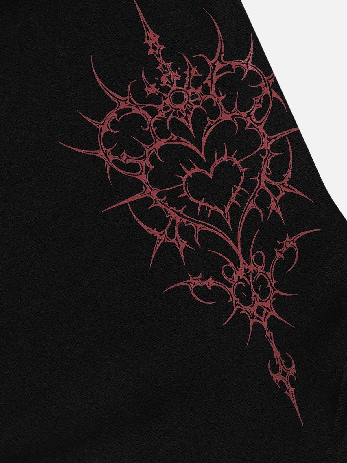Aelfric Eden Thorn Heart Print Cami Top Female Product Image