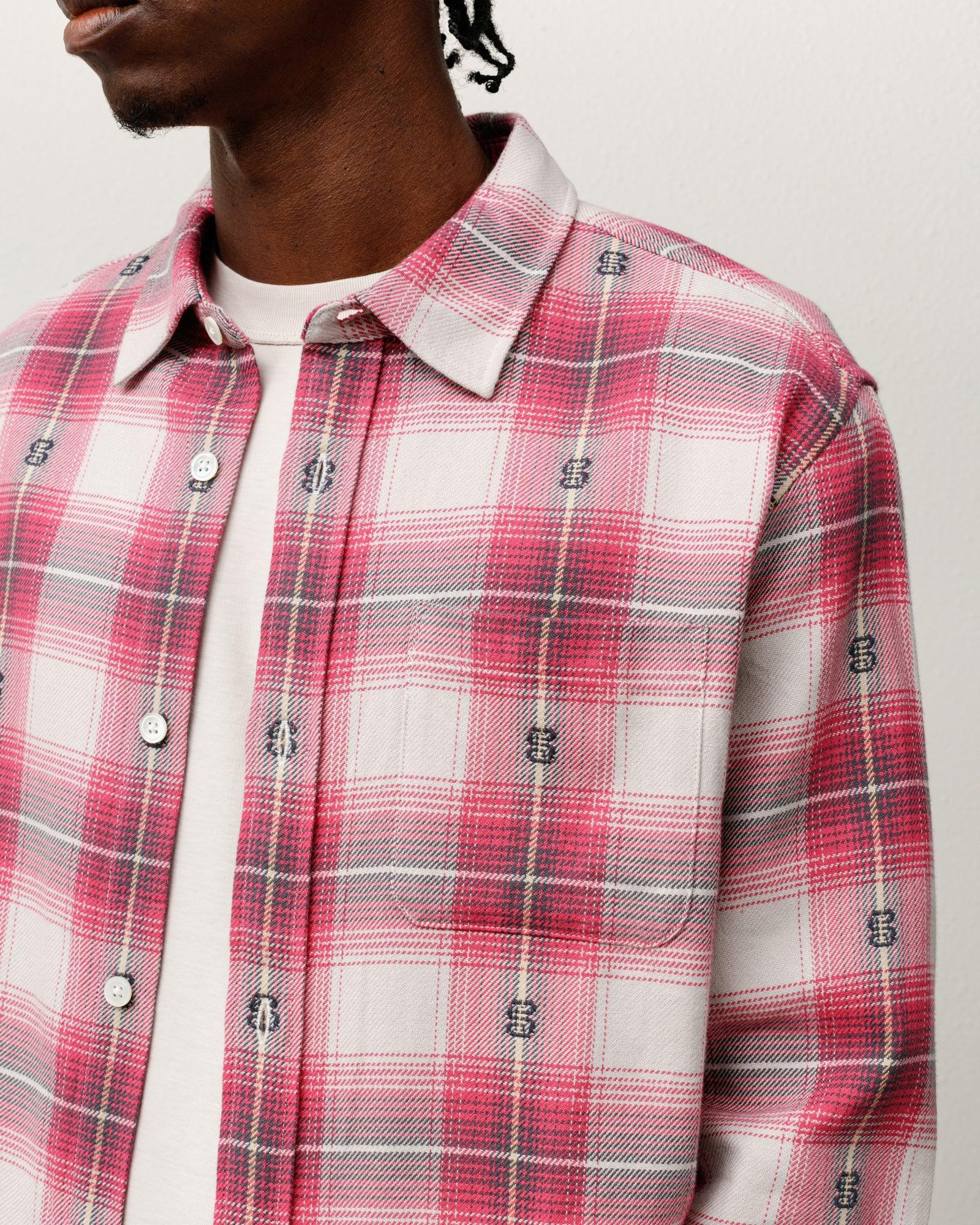 MOTIF PLAID SHIRT Male Product Image