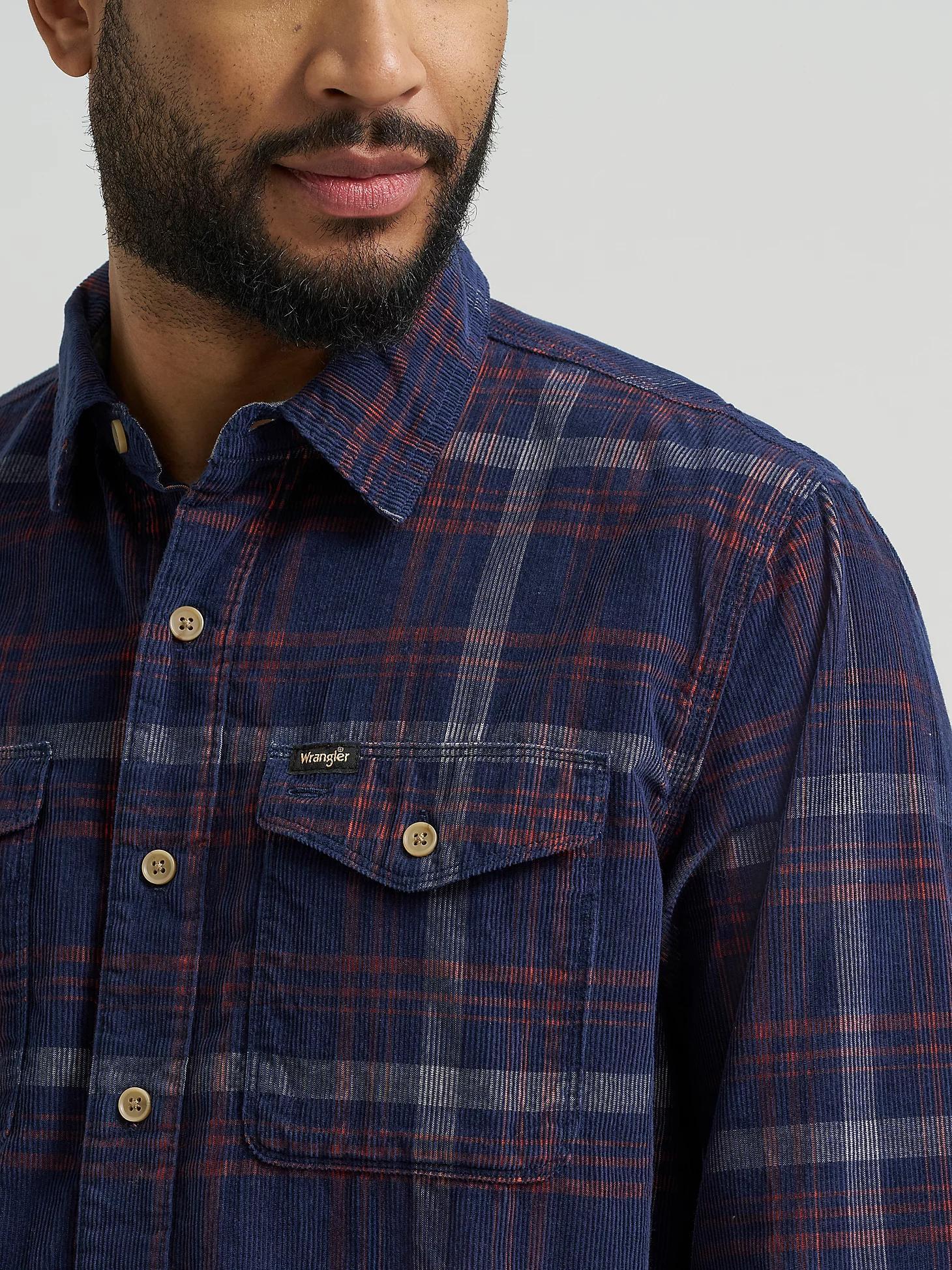 Men's Corduroy Shirt | Men's SHIRTS | Wrangler® Product Image