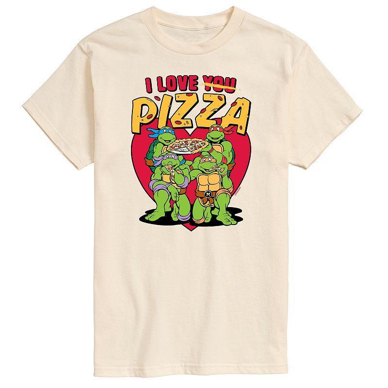 Big & Tall Teenage Mutant Ninja Turtles Love You Pizza Tee, Mens Product Image