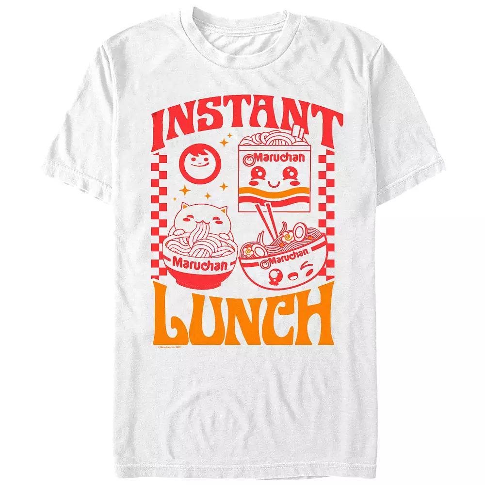Men's Maruchan Cute Instant Lunch Graphic Tee, Size: Large, White Product Image