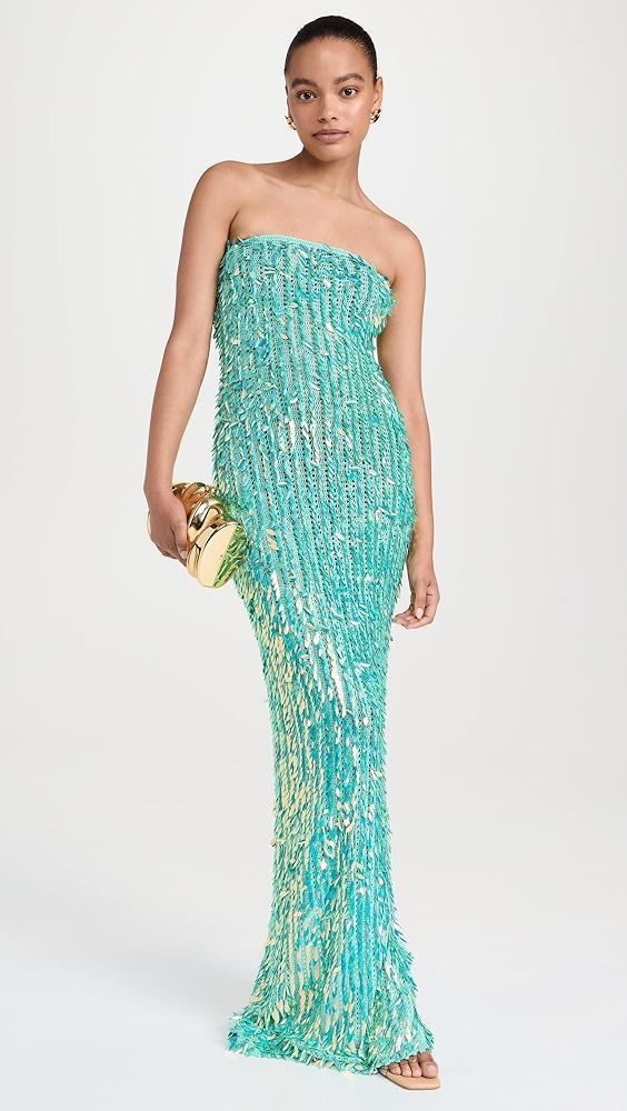 Retrofête Nulla Crochet Dress | Shopbop Product Image