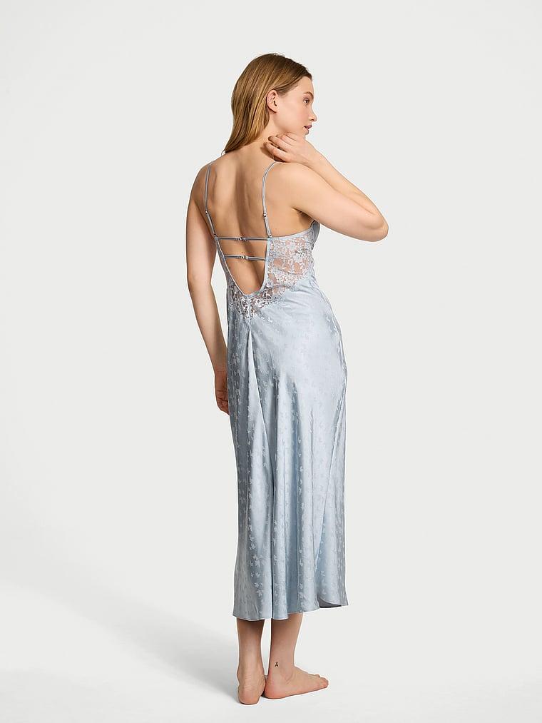 Tease Butterfly Satin Cupped Midi Slip Product Image