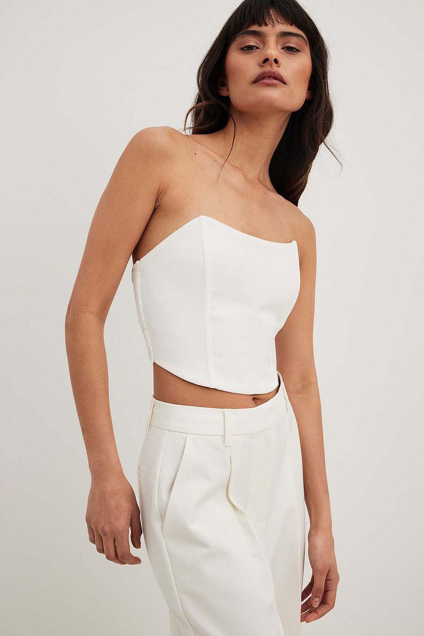 Smock Back Corset Top Product Image