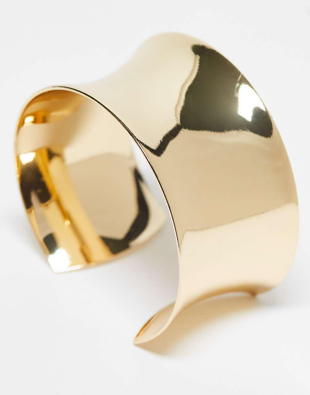 ASOS DESIGN wide cuff bracelet Product Image