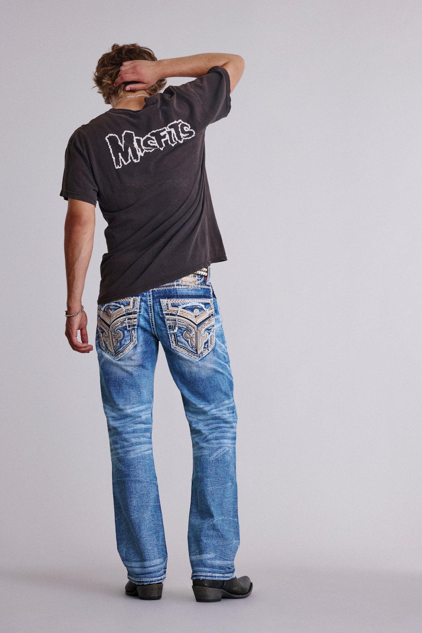 Esteban Bootcut Jeans Male Product Image