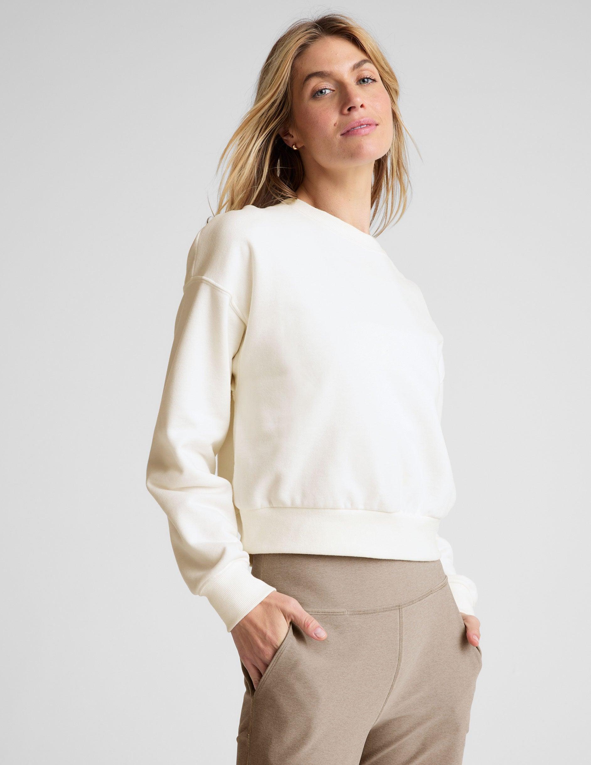 LuxeFleece Crewneck Sweatshirt Product Image