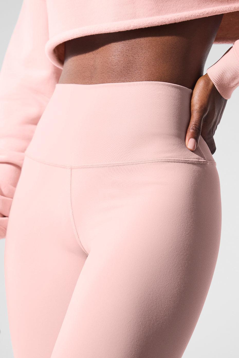High-Waist Airbrush Legging - Pink Quartz Female Product Image