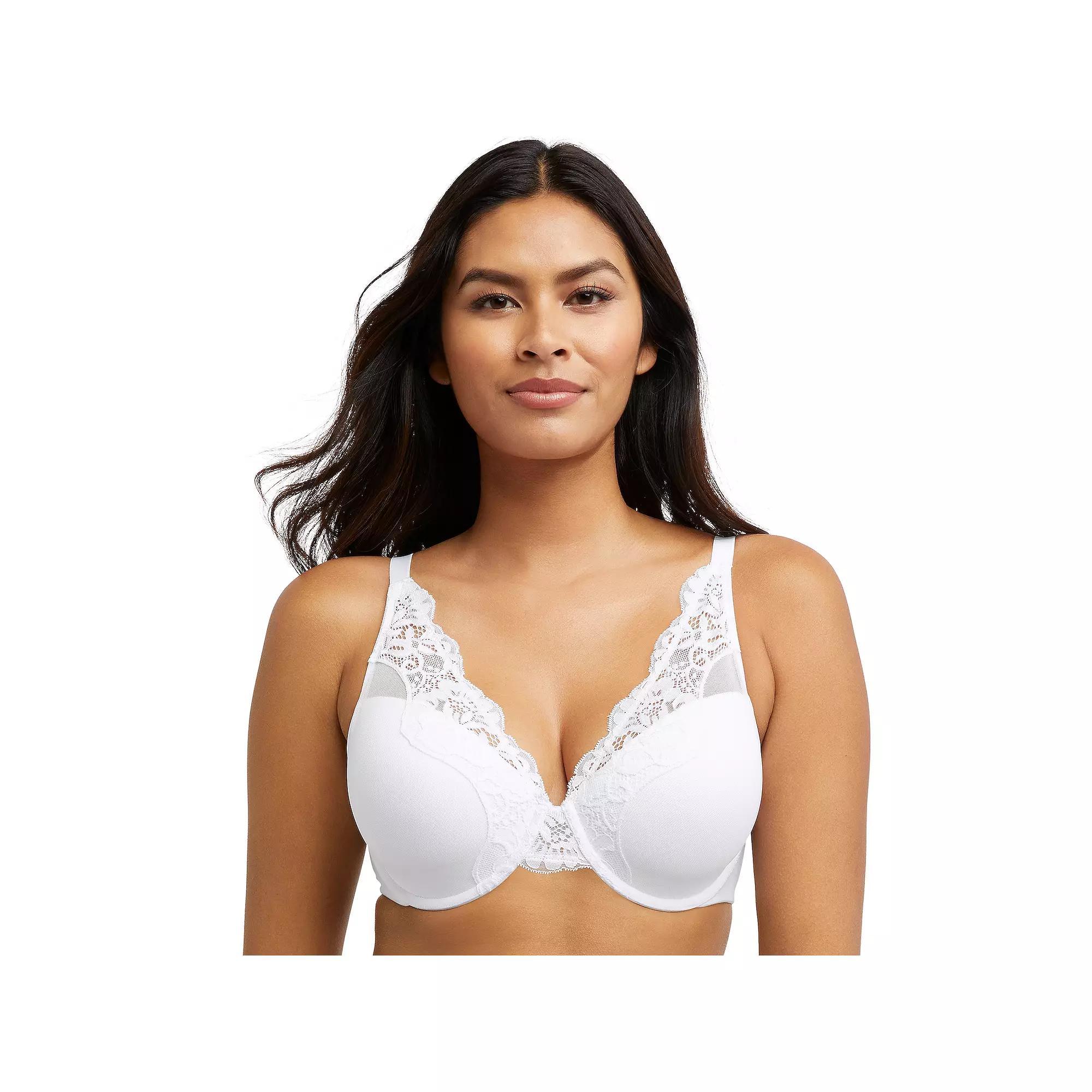 Bali® One Smooth U® Comfort Stretch Lace Underwire Bra DF0084, Women's, Size: 42 Dd, White Product Image