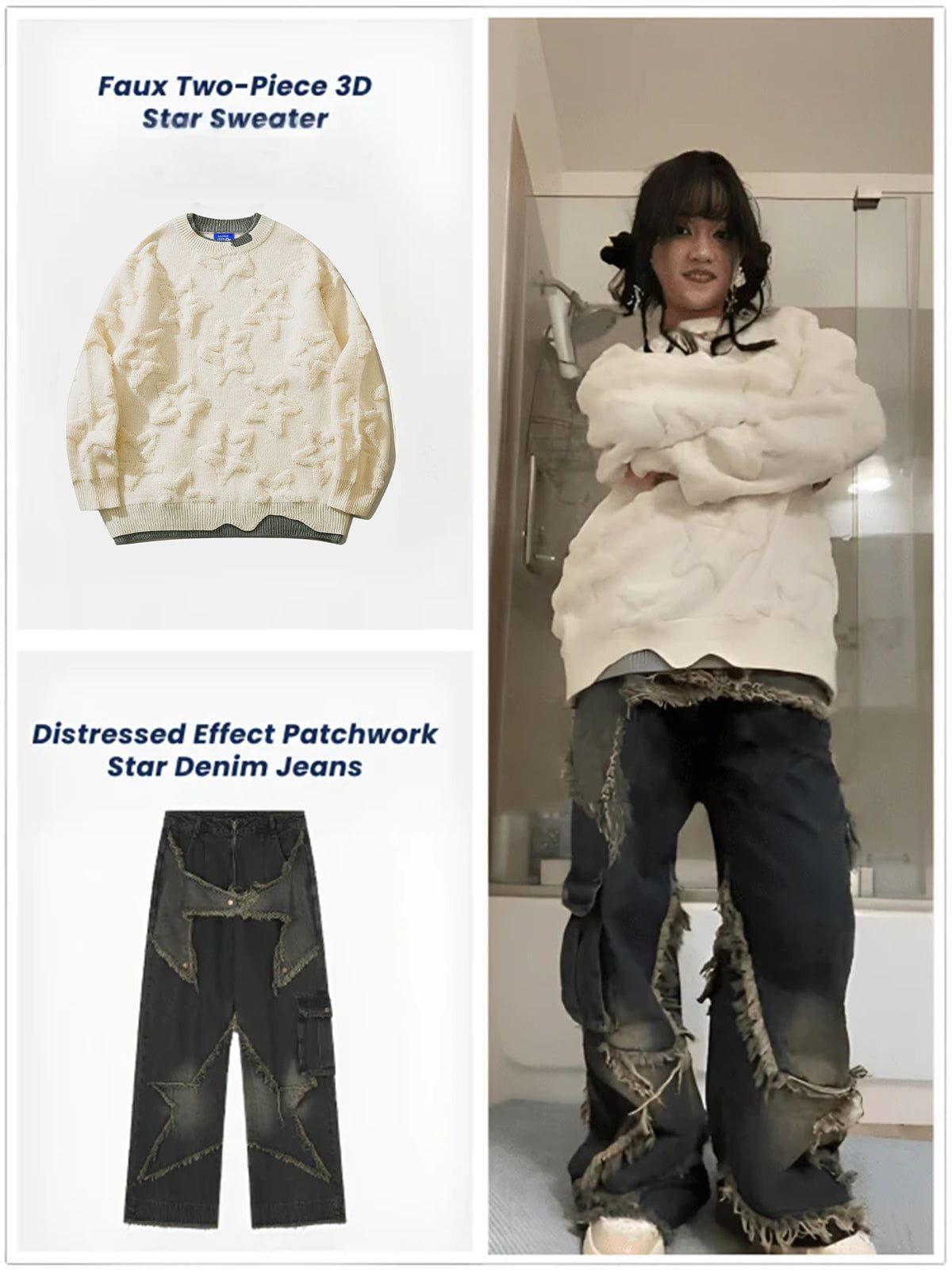 Aelfric Eden Star Super Baggy Jeans Product Image