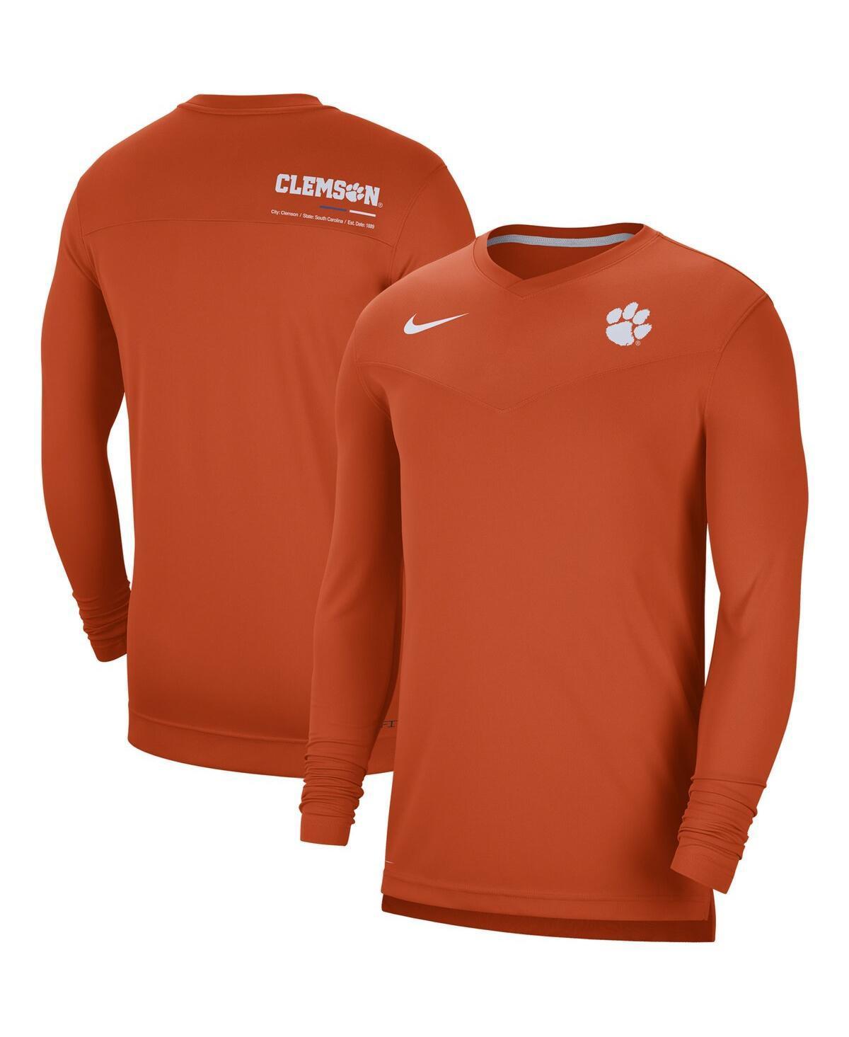 Men's Nike Maroon Virginia Tech Hokies 2022 Coach Performance Long Sleeve V-Neck T-Shirt, Size: 2XL, Red Product Image