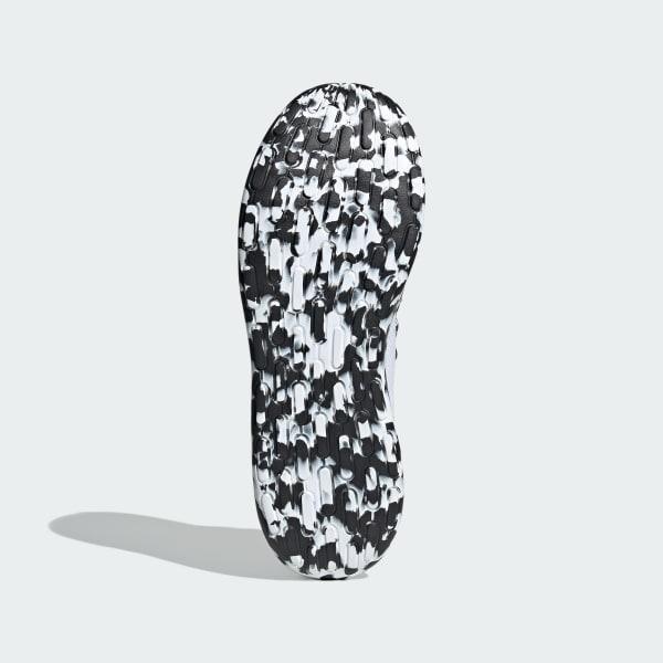 adidas Lite Racer Adapt 7.0 Men's Running Shoes, White Black Product Image