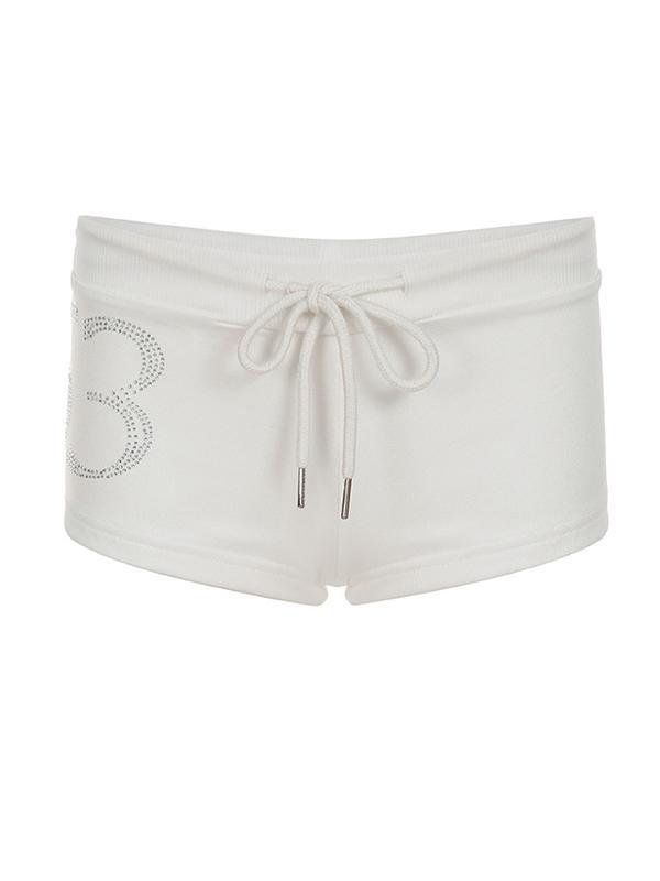 Street Letter Print Shorts Product Image
