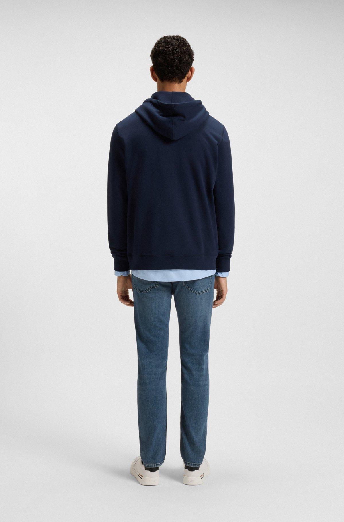 BOSS - Delaware slim-fit jeans in blue comfort-stretch denim - Blue Product Image