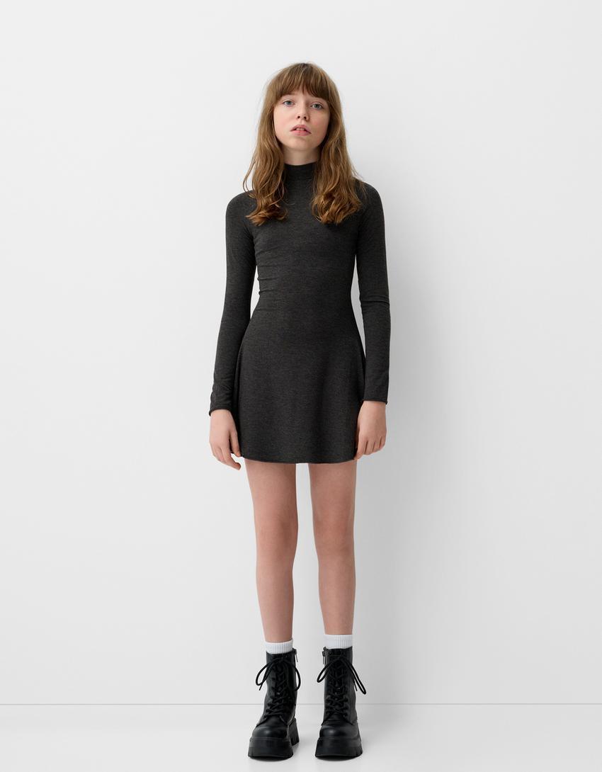 High neck mini dress Product Image
