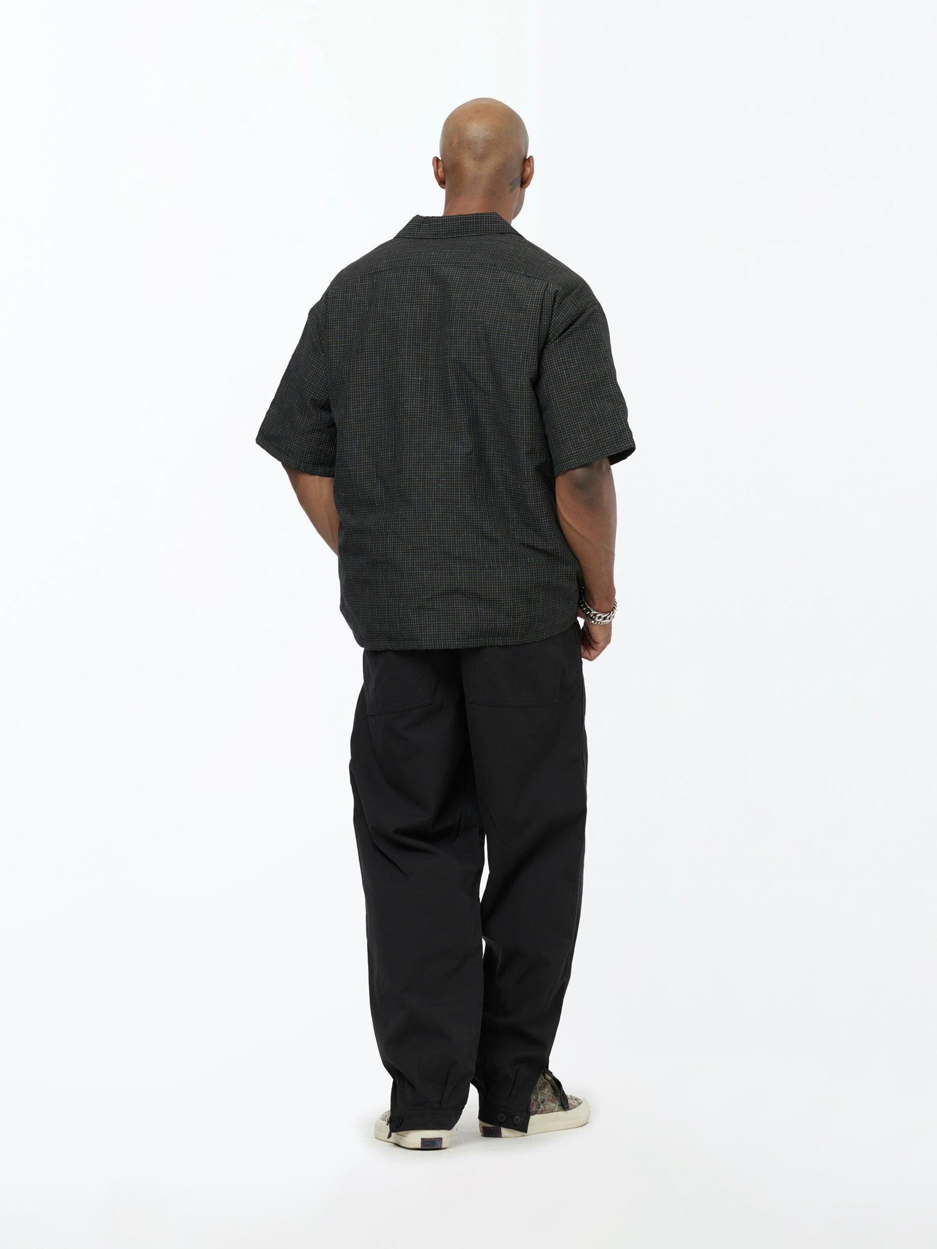 WALLIS DOWN SHIRT S/S (Black) Product Image