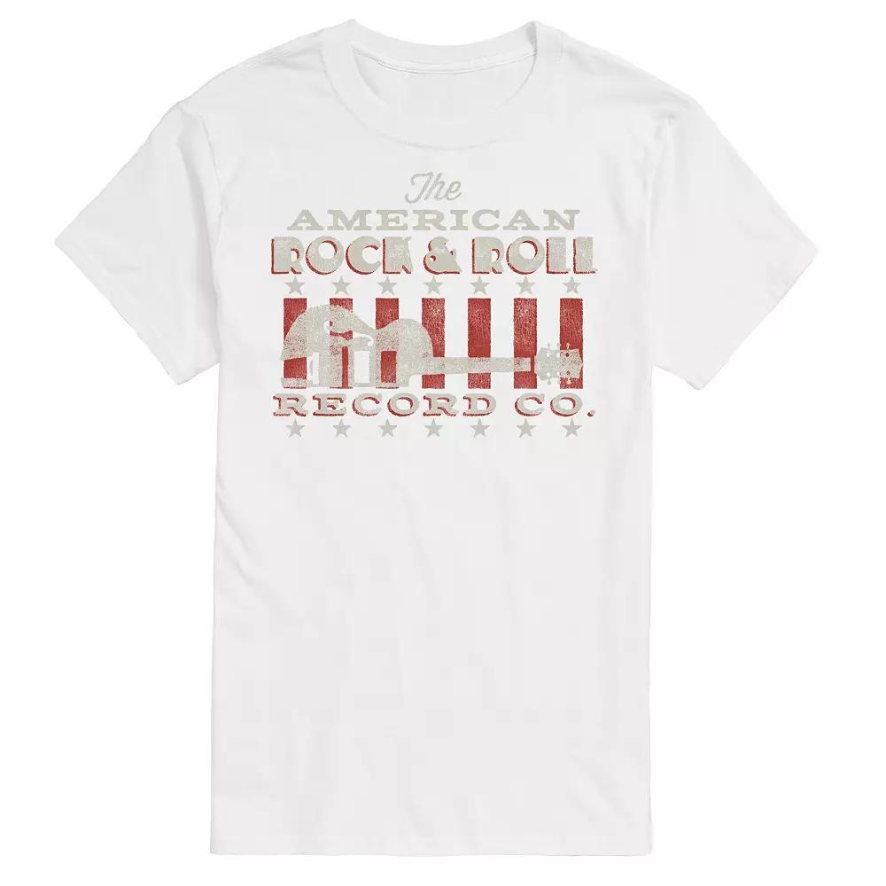 Big & Tall American Rock Tee, Men's, Size: 4XB, Black Product Image