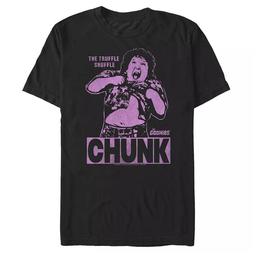 Men's The Goonies Chunk The Truffle Shuffle Graphic Tee, Size: Large, Black Product Image